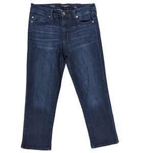 Liverpool Jeans‎ Michelle Capri Women Size 6/28 Inseam 24" Blue Style# IM7006TT